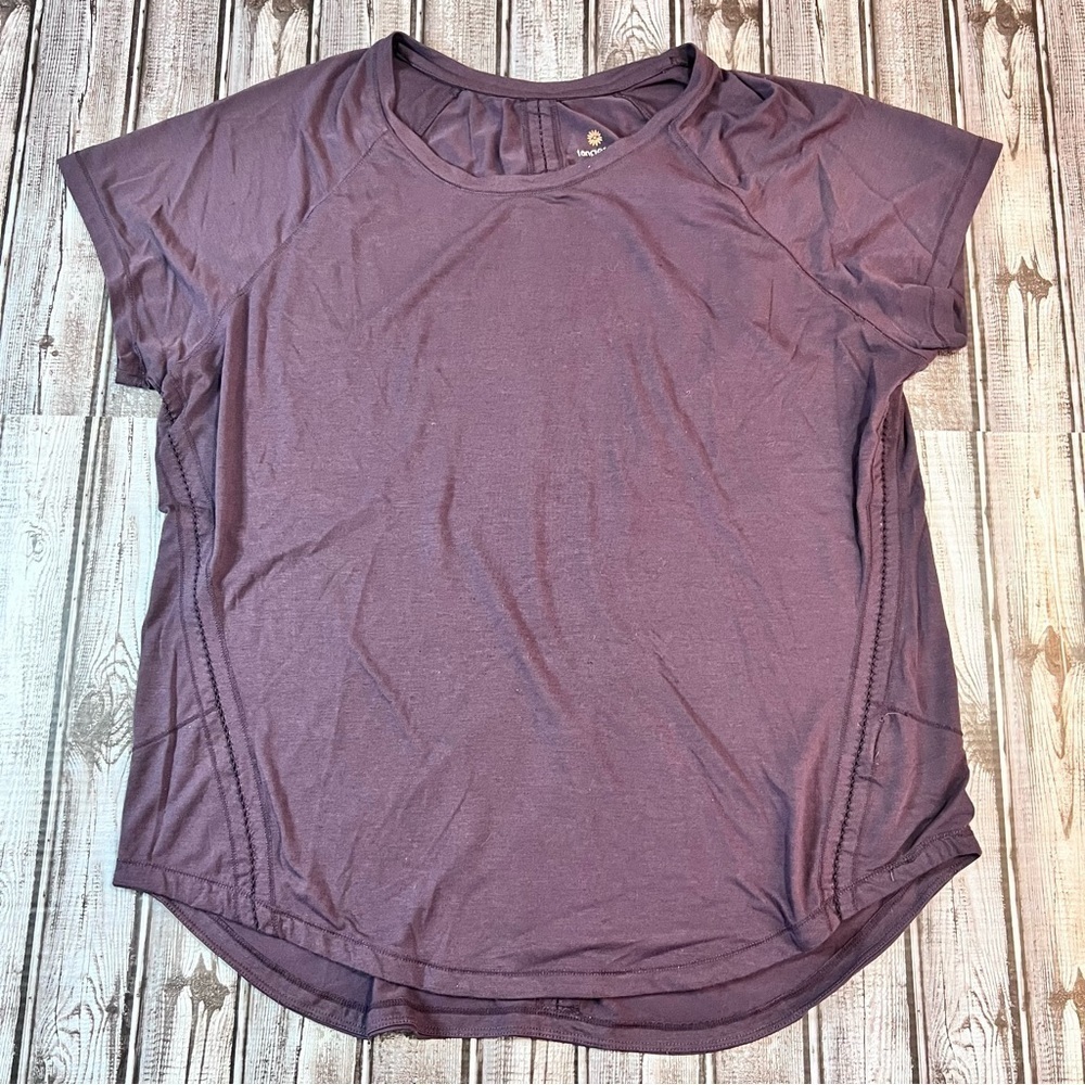 Tangerine Plum/Maroon Workout T-shirt size XXL *
